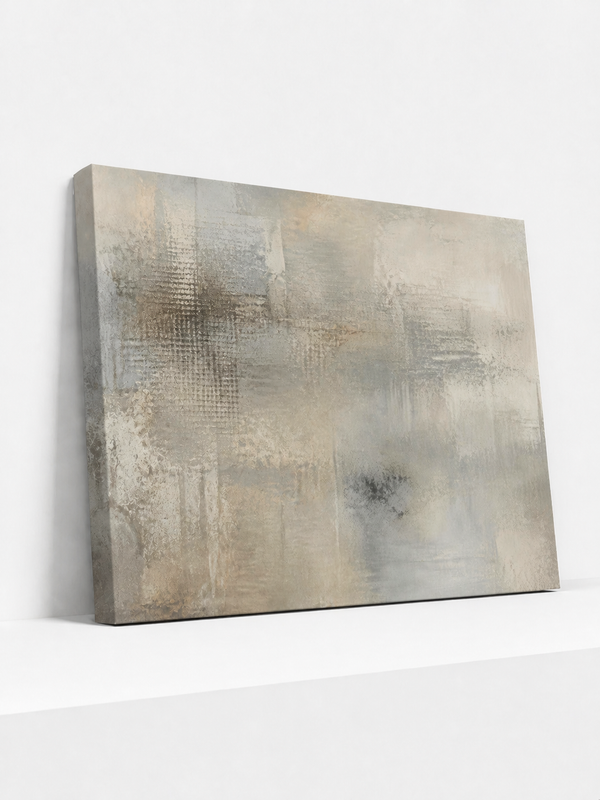 Fog Archive Canvas | Minimalist Abstract Wall Art