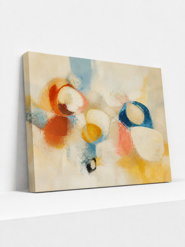 Cellular Field Canvas | Modern Abstract Wall Art