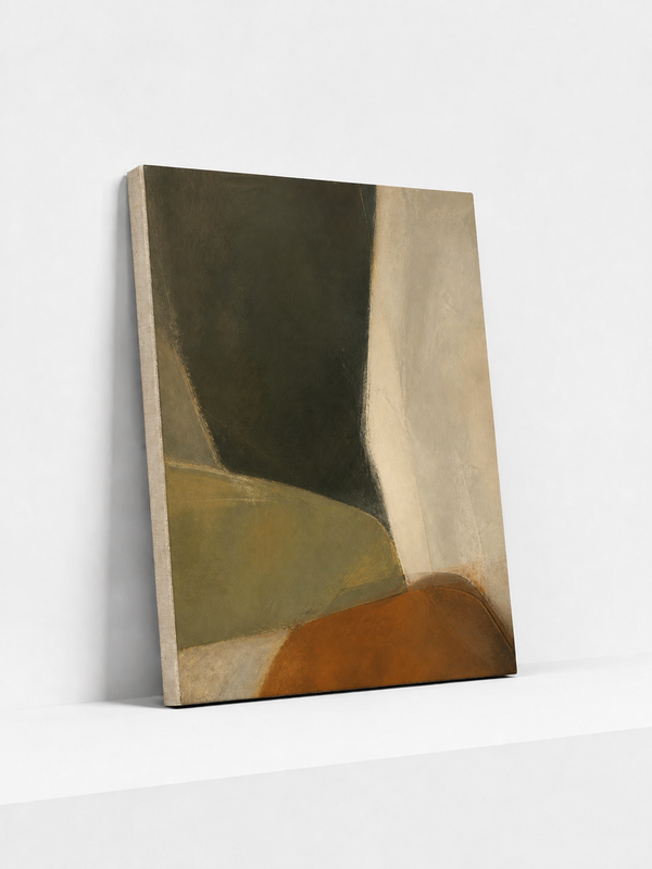 Soft Blocks Canvas | Modern Abstract Wall Art