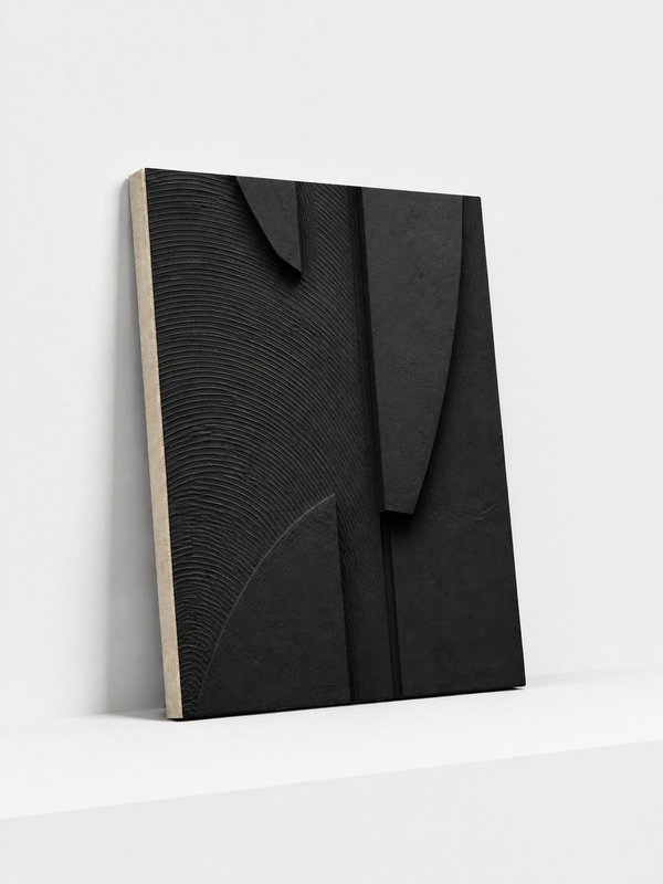 Carved Relief Canvas | Textured Abstract Wall Art