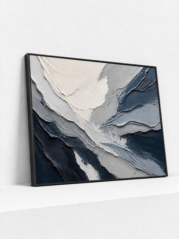 Blue Fold | Metal Framed
