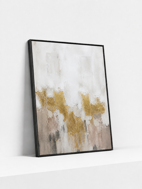 Gold Between Greys | Metal Framed