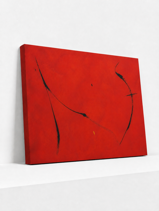 A Little Red | Canvas
