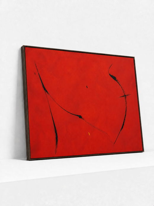 A Little Red | Wooden Framed