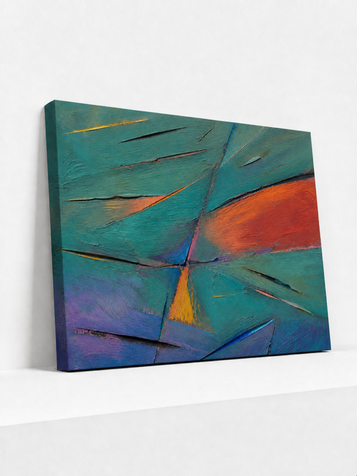 Across the Turquoise | Canvas