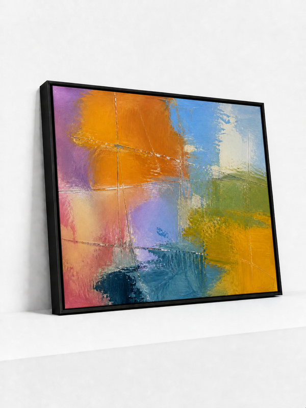 Wet Light | Framed Canvas