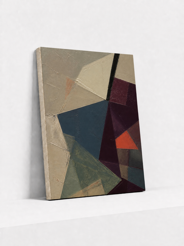 Hinge Canvas | Geometric Abstract Wall Art
