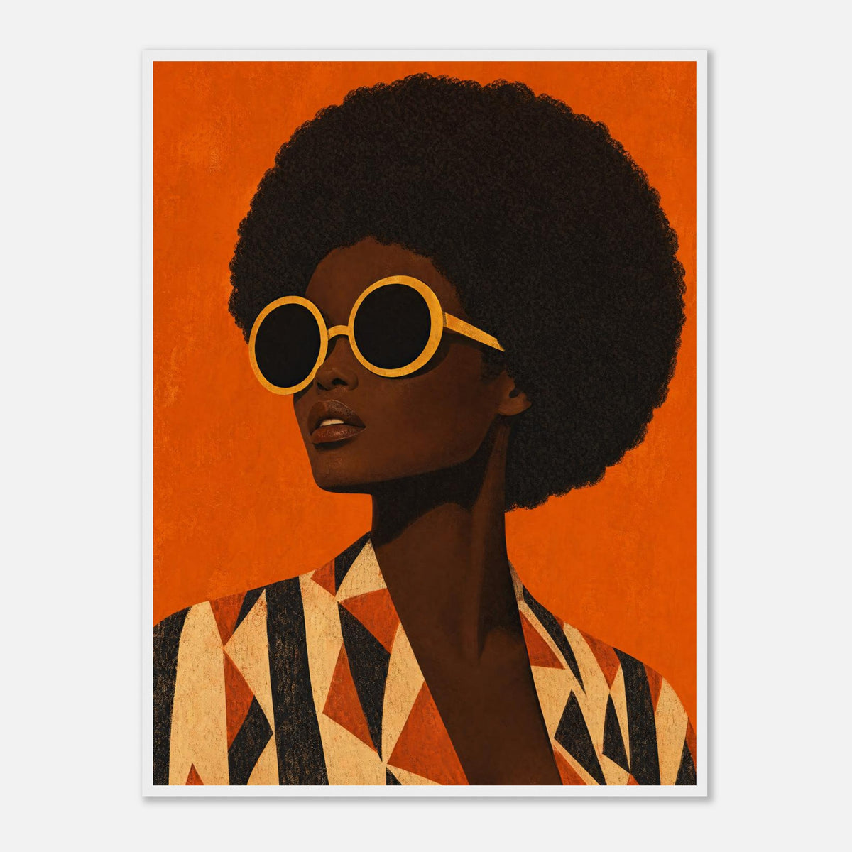 Specs | Souls Premium Wooden Framed - 60x80 cm / 24x32″ / White