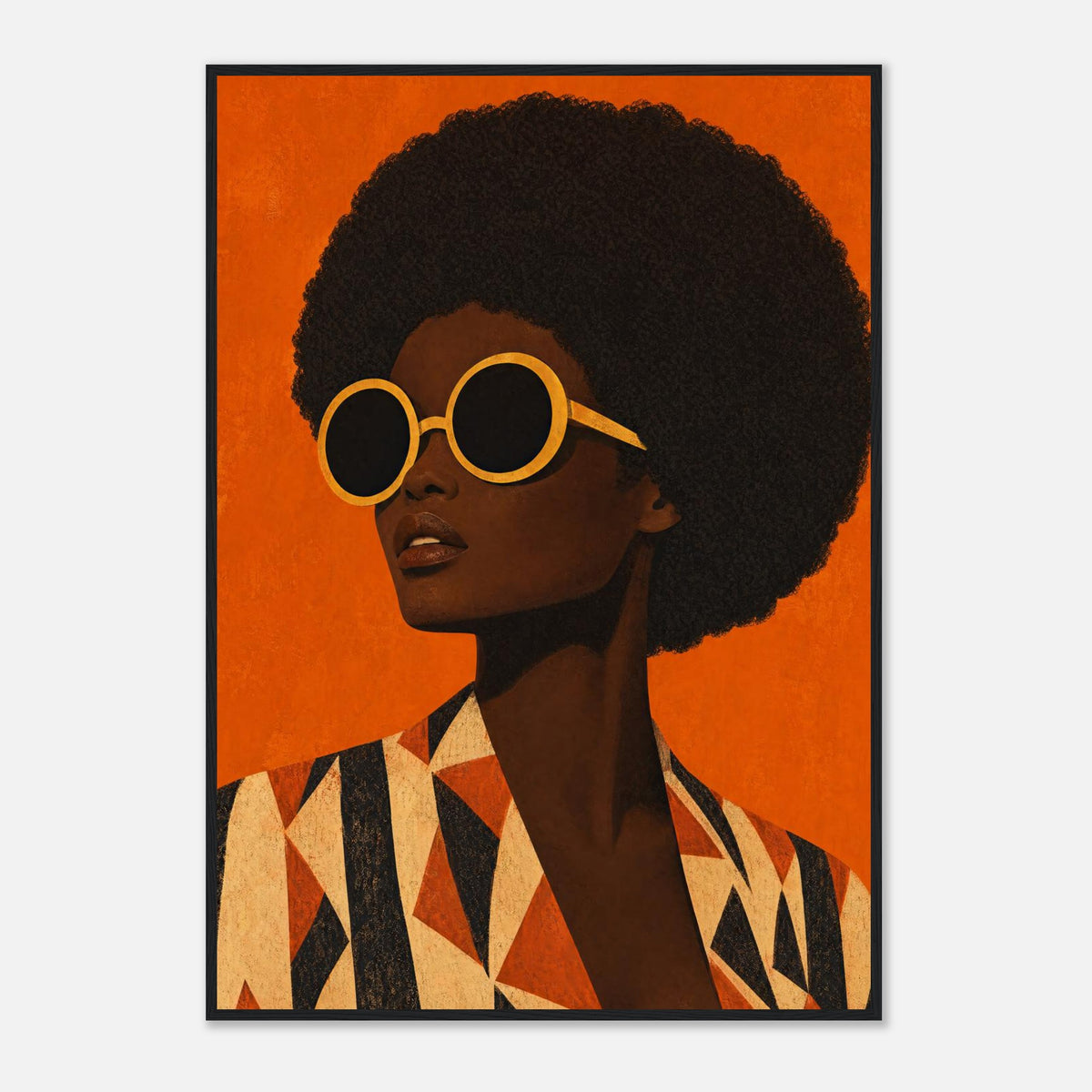 Specs | Souls Premium Wooden Framed - 70x100 cm / 28x40″ / Black