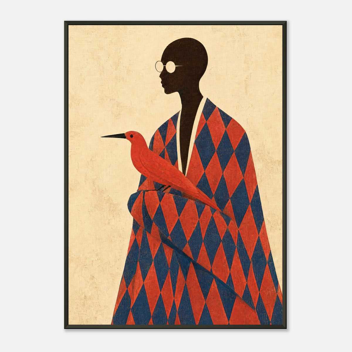 Harlequin | Souls Premium Metal Framed - 50x70 cm / 20x28″