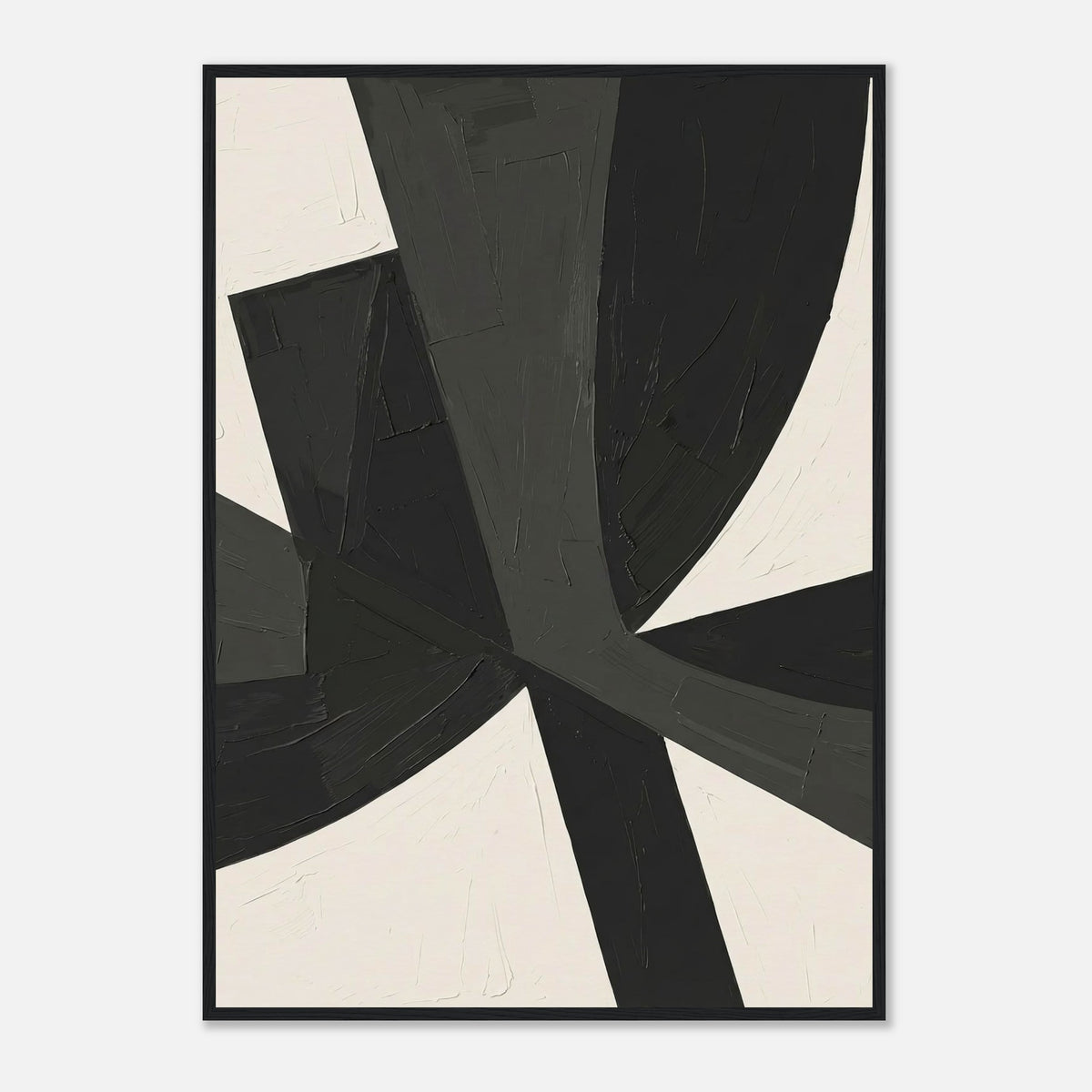 Cipher Radial — Abstract Premium Wooden Framed