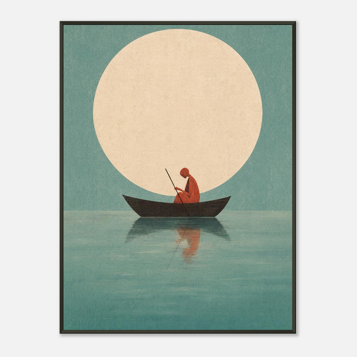 Crossing | Souls Premium Metal Framed - 60x80 cm / 24x32″