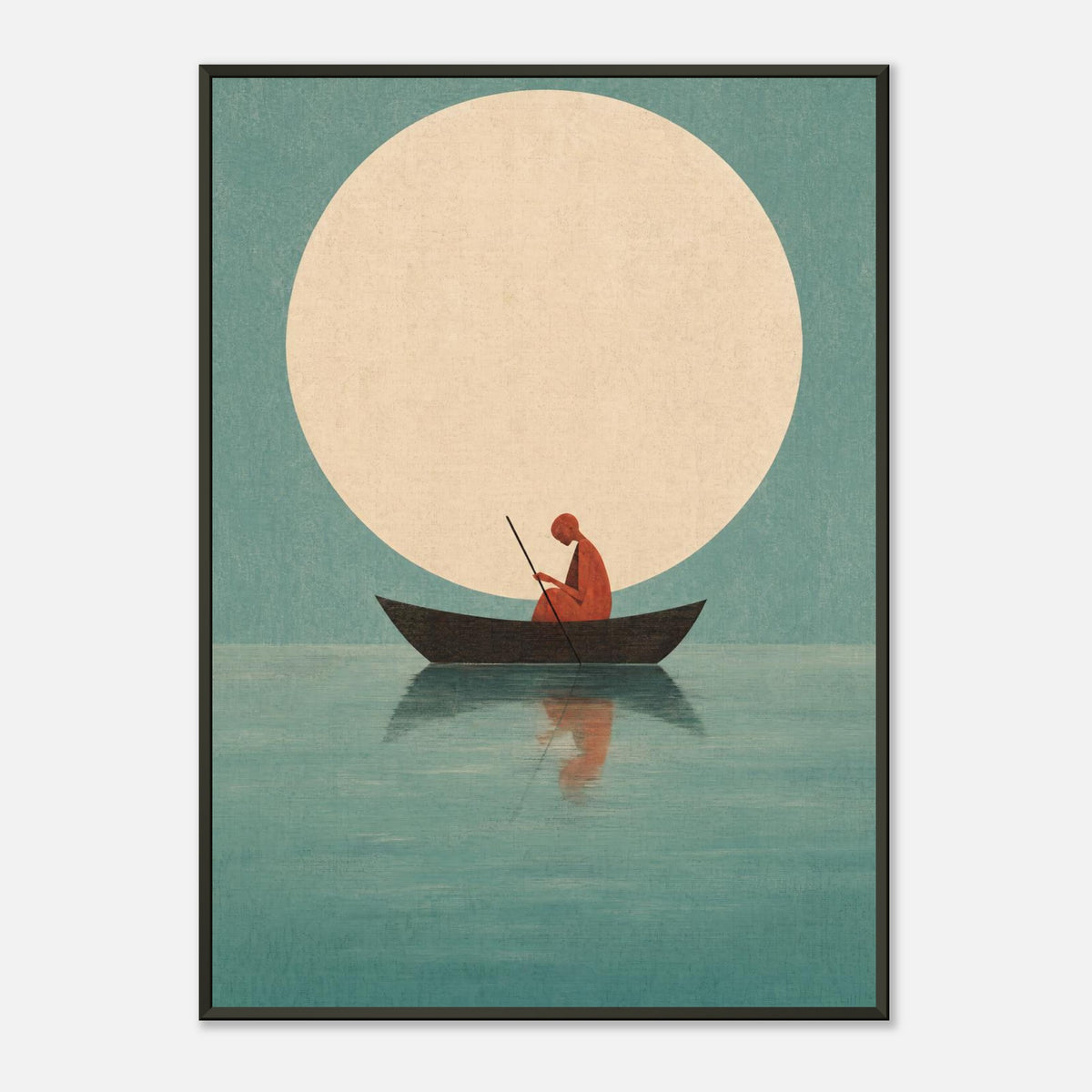 Crossing | Souls Premium Metal Framed - 50x70 cm / 20x28″