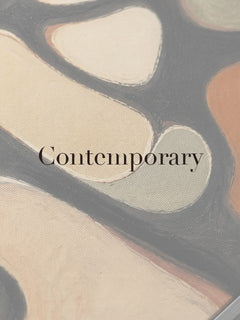 Contemporary abstract wall art