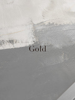Gold abstract wall art