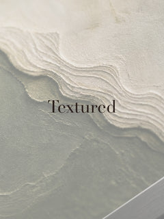 Textured abstract wall art